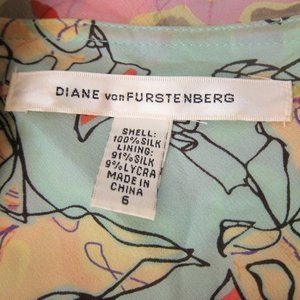 Dian Von Furstenberg Silk Summer Dress